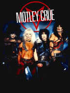 Portrait Of Four Glam Metal Musician Figures Wearing Leather Shirt