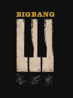 Bigbang 2026 Piano Key G-Dragon Taeyang And Daesung Signature Shirt