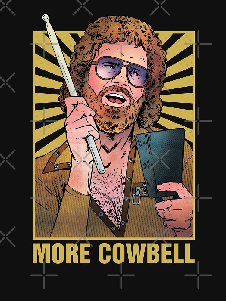 More Cowbell - Retro Shirt