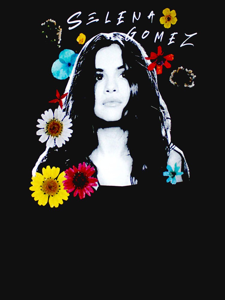 Flower Silhouette Style Pop Rock Singer Shirt