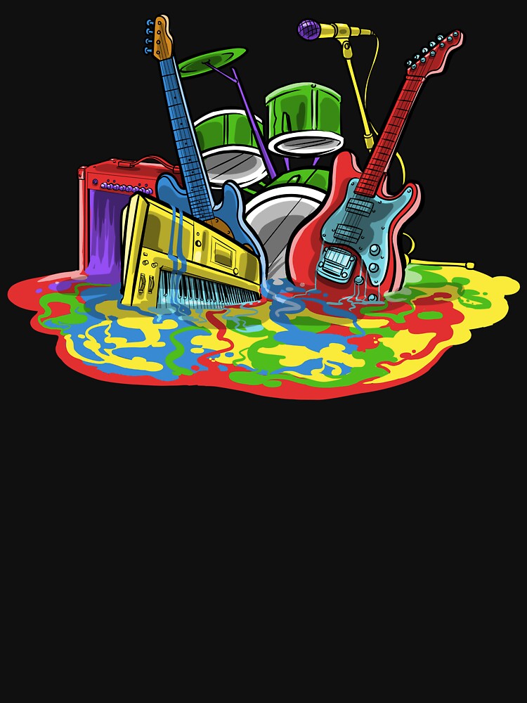 Melting Music Shirt