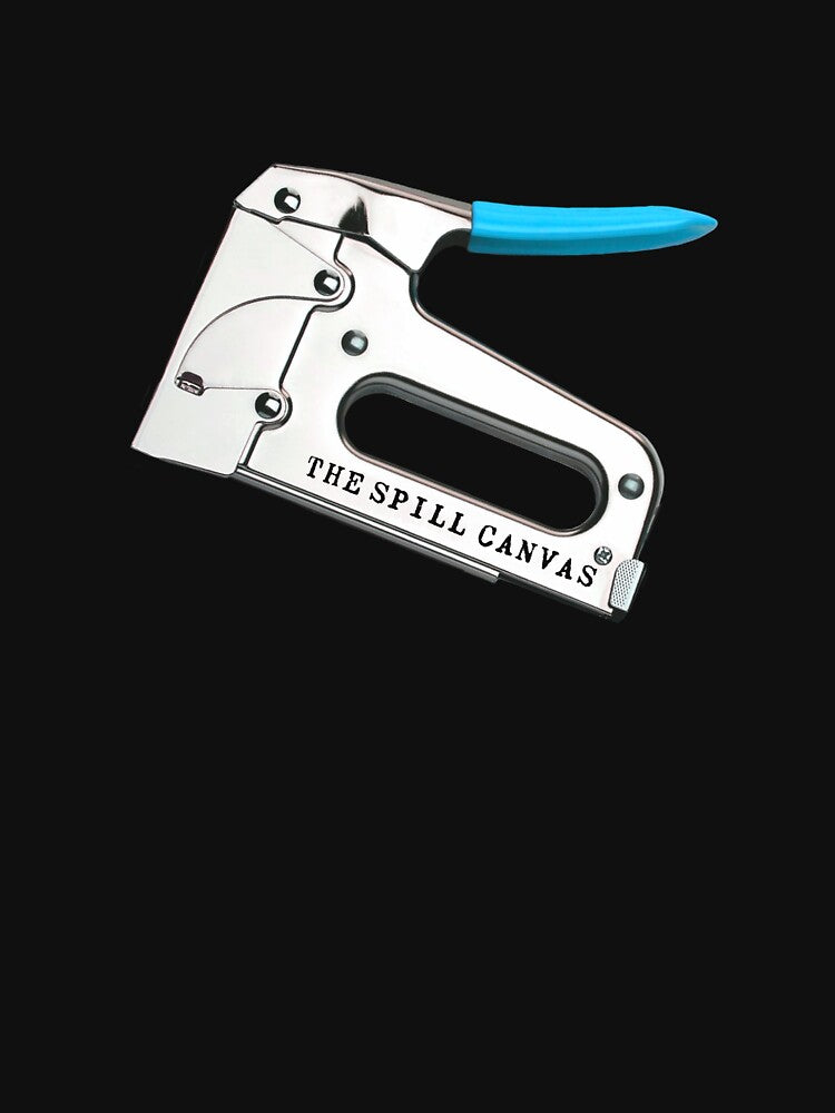 Staple Gun -Spill Canvas Shirt