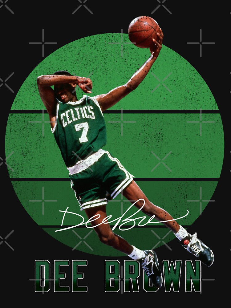 Dee Brown No Look Legend Basketball Signature Vintage Retro 80s 90s Shirt