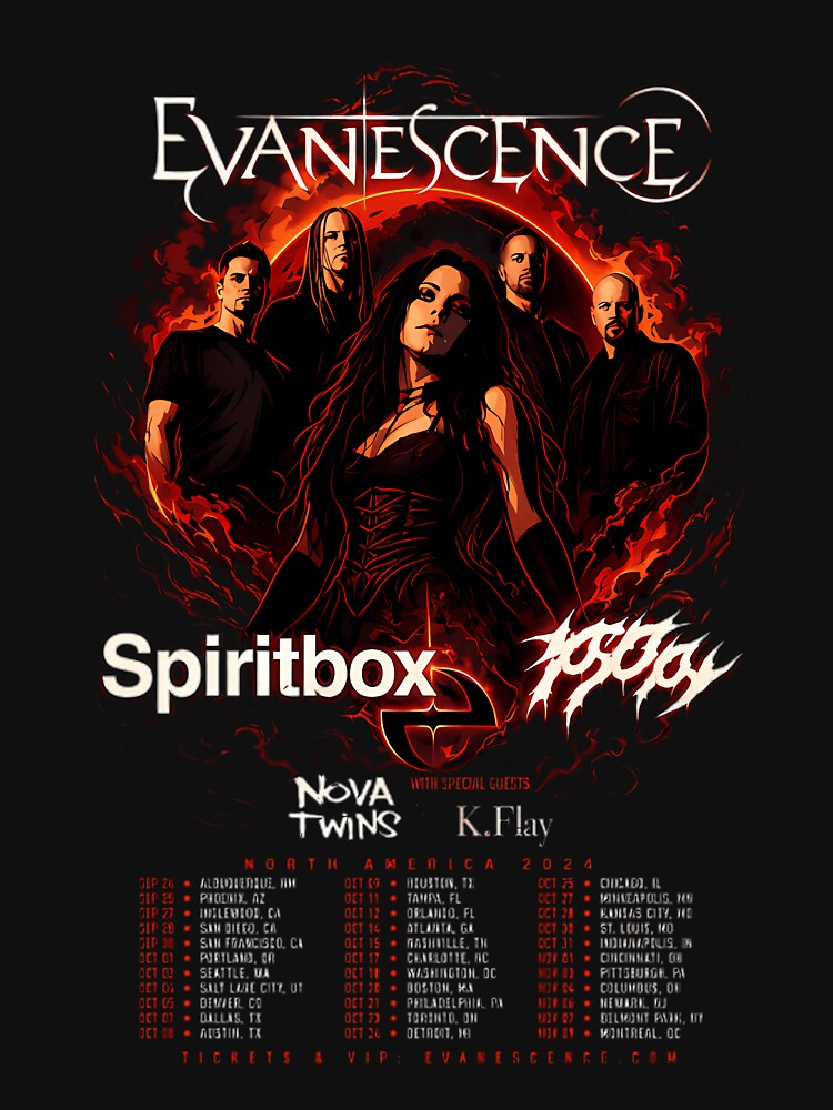 Evanescence Tour Shirt
