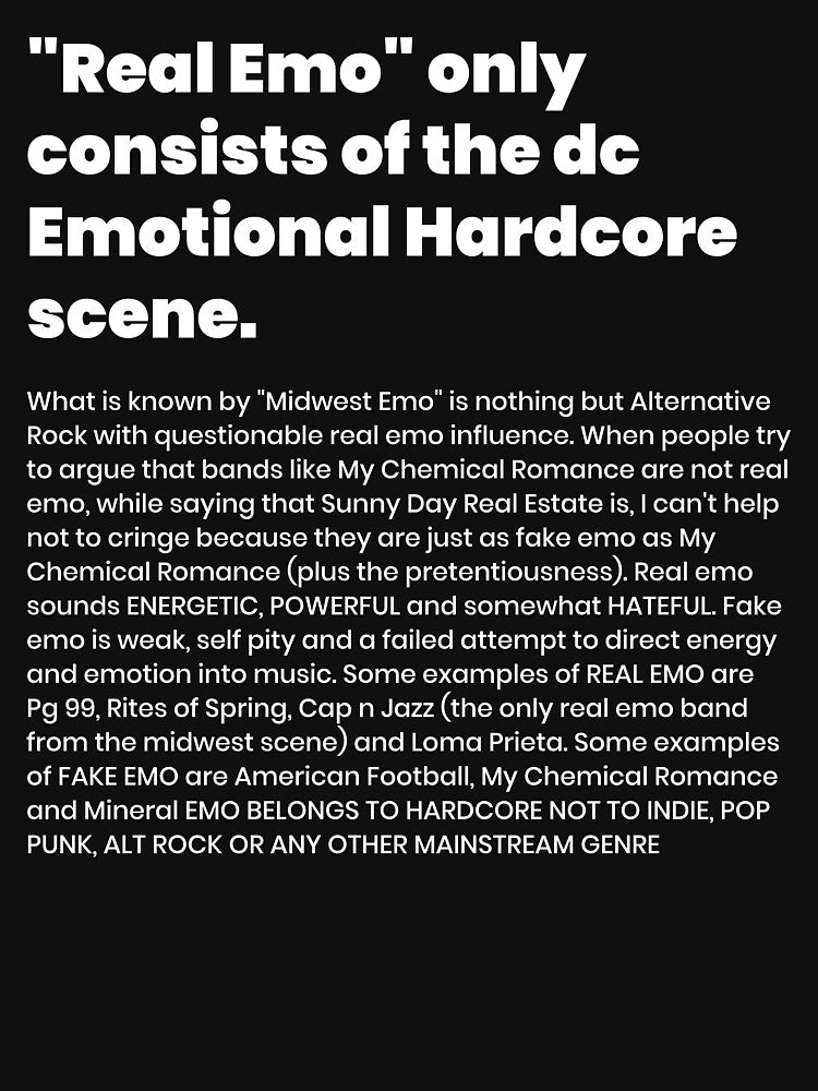 Real Emo II Shirt