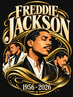 Freddie Jackson Ornate Portrait 1956 2026 Elegant Style Shirt