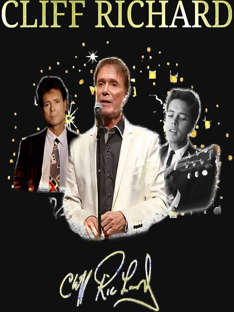 Bands Top Selling Cliff Richard Funny Men Fan Shirt