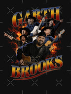 Garth Brooks Bootleg Vintage Style Shirt