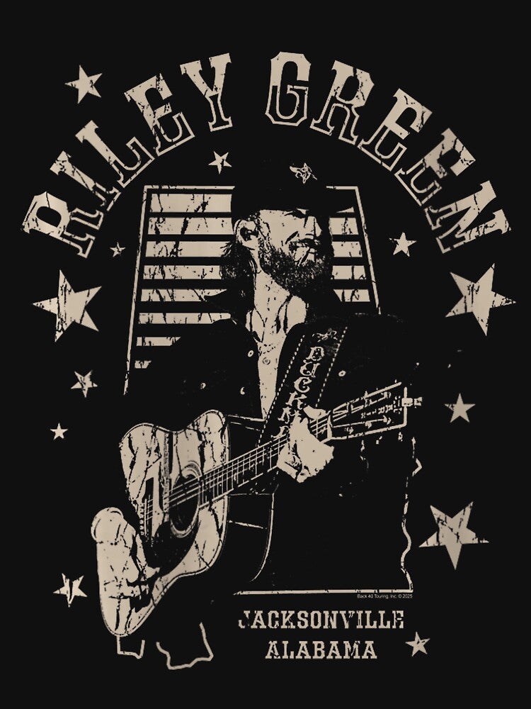 Riley Green Jacksonville Alabama Country Portrait Shirt