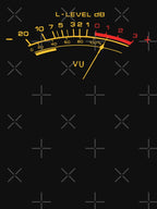 Retro Vu Meter For Audio Technicians And Sound Engineers Shirt