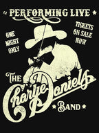 Charlie Daniel Band Tribute Distressed Shirt