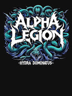 Alpha Legion - Retro Metal Shirt