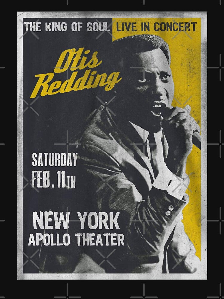 Otis Redding King Of Soul Apollo Theatre Shirt