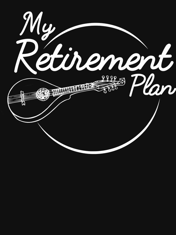 Mandolin Retirement Plan Bluegrass Instrument Shirt