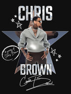 Chris Brown 20th Anniversary Portrait Design Shirt