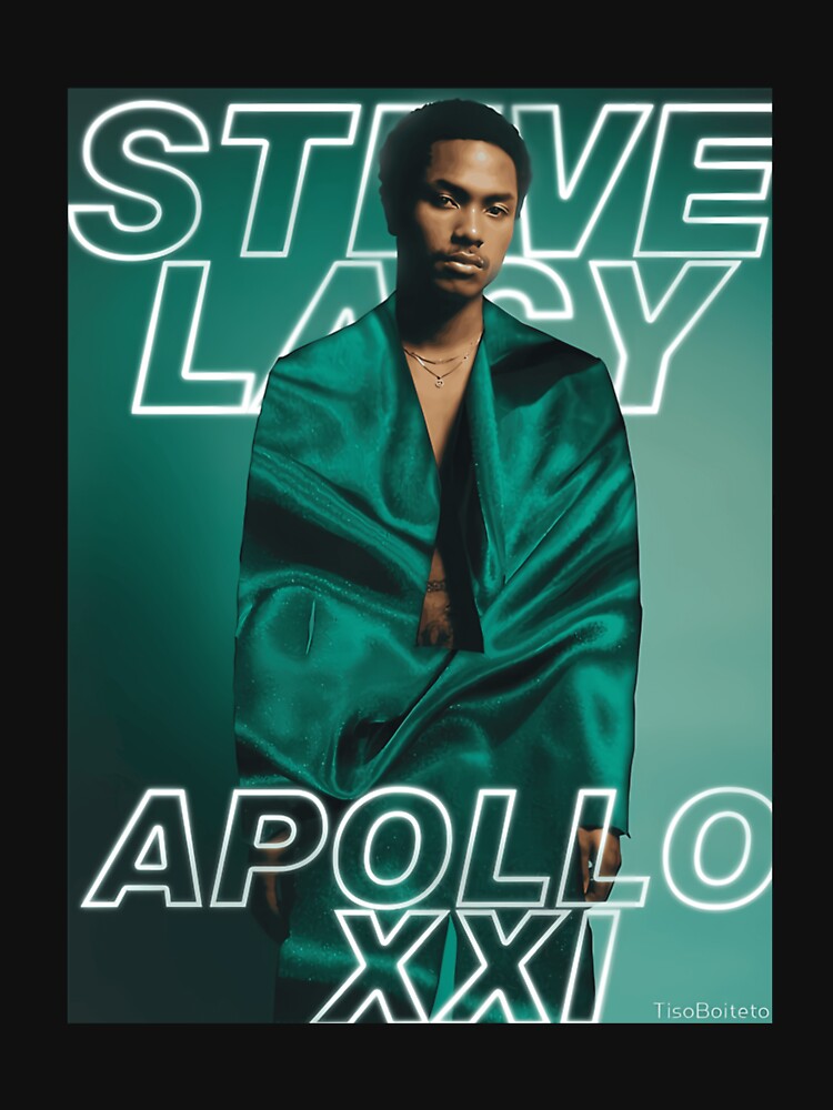 Steve Lacy Apollo Green Portrait Graphic Shirt
