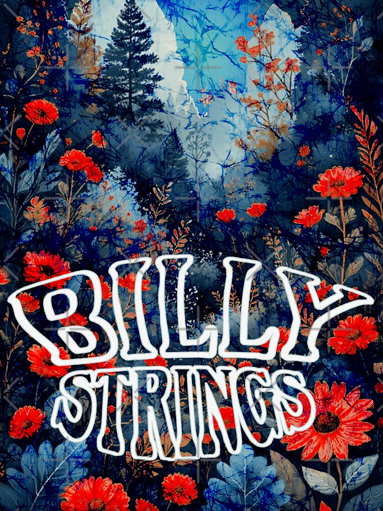 Billy Strings Red Daisies Shirt