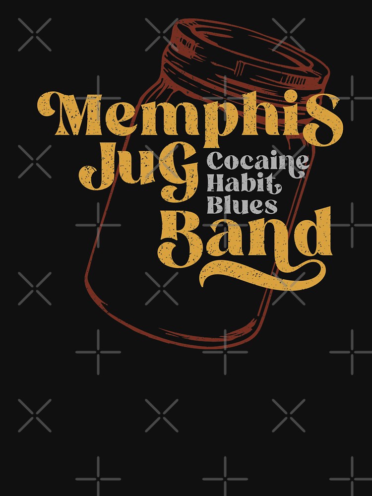 Memphis Jug Band Cocaine Habit Blues Tribute Shirt