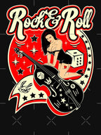 Rockabilly Pin Up Girl Vintage Rockers Retro Rock And Roll Shirt