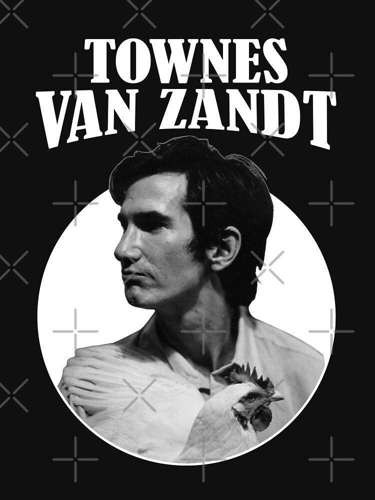 Graphic Legend Townes Van Zandt For Mens And Womens Shirt