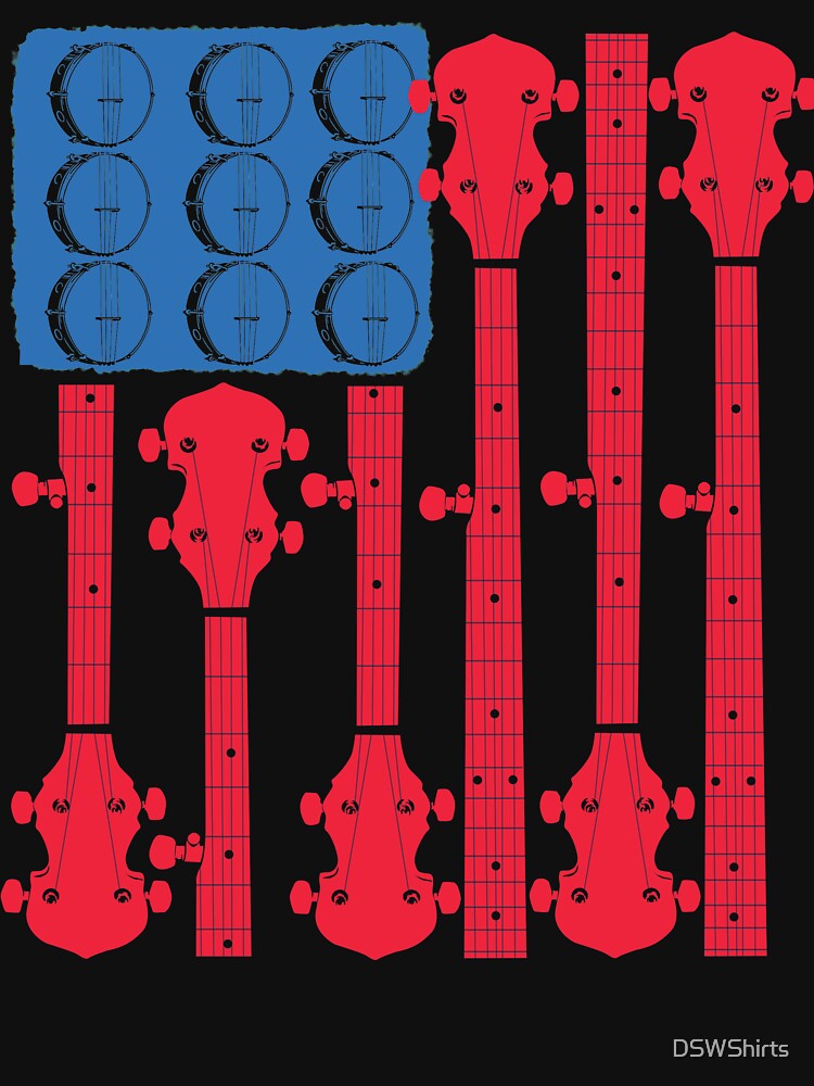 Banjo Player USA Bluegrass Country Music Banjo Shirt