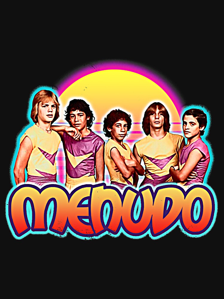 Menudo - Yellow Purple Distressed Shirt