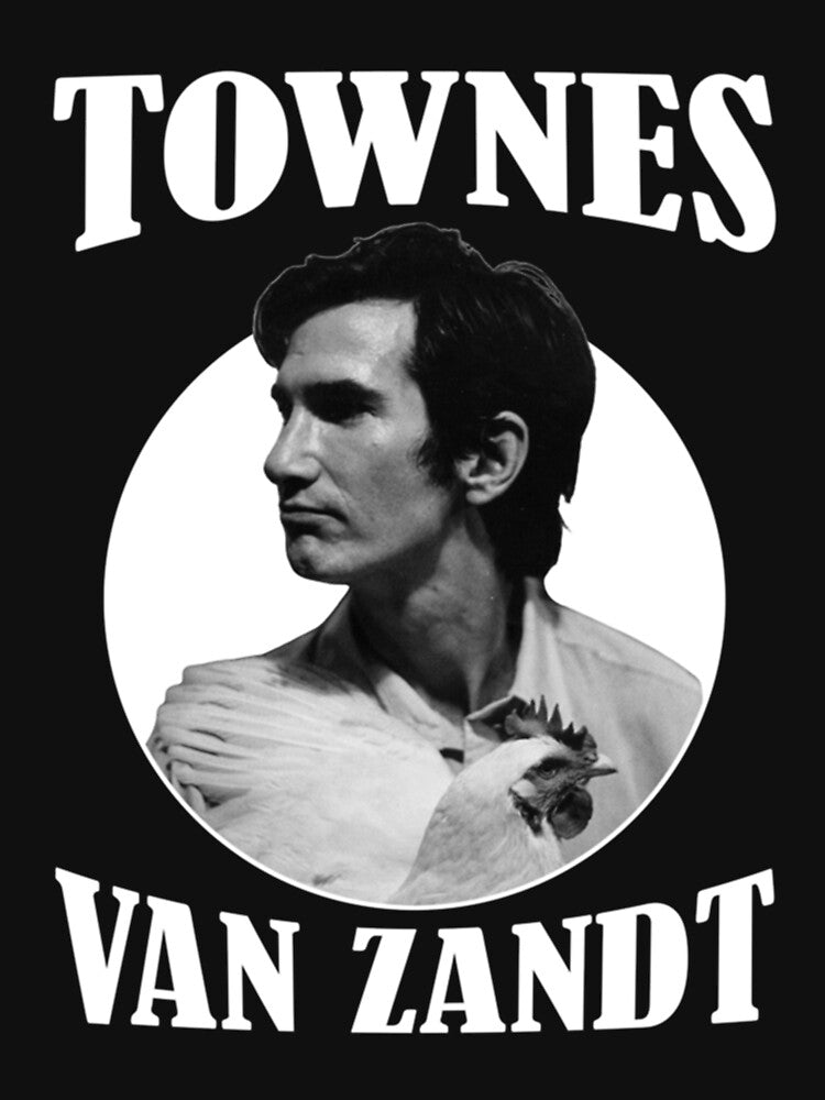 Townes Van Zandt Art 60s Men Women Shirt