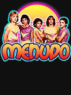 Menudo Yellow Purple Distressed Shirt