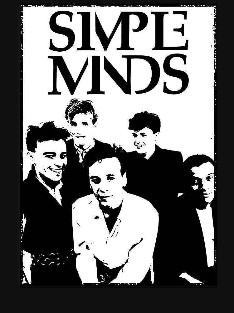 Five Member Band Stencil Shirt