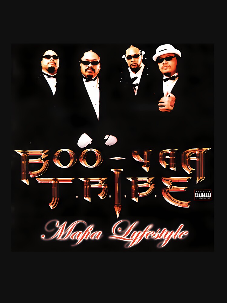 Boo Yaa Tribe Mafia Lyfestyle 90's Westcoast Hip Hop Rap Shirt
