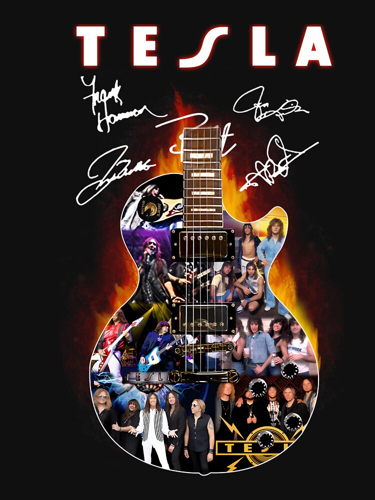 Tesla Band Cover Shirt