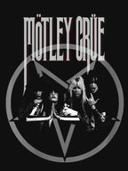 Mötley Crüe Prayer Pentagram Logo Design Shirt