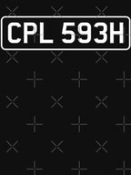 CPL 593H License Plate Shirt