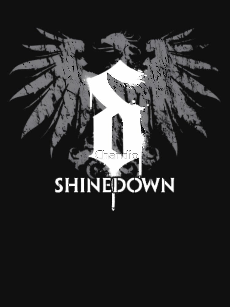 Gray Heavy Metal Symbol Shinedown Shirt