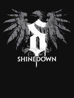 Gray Heavy Metal Symbol Shinedown Shirt