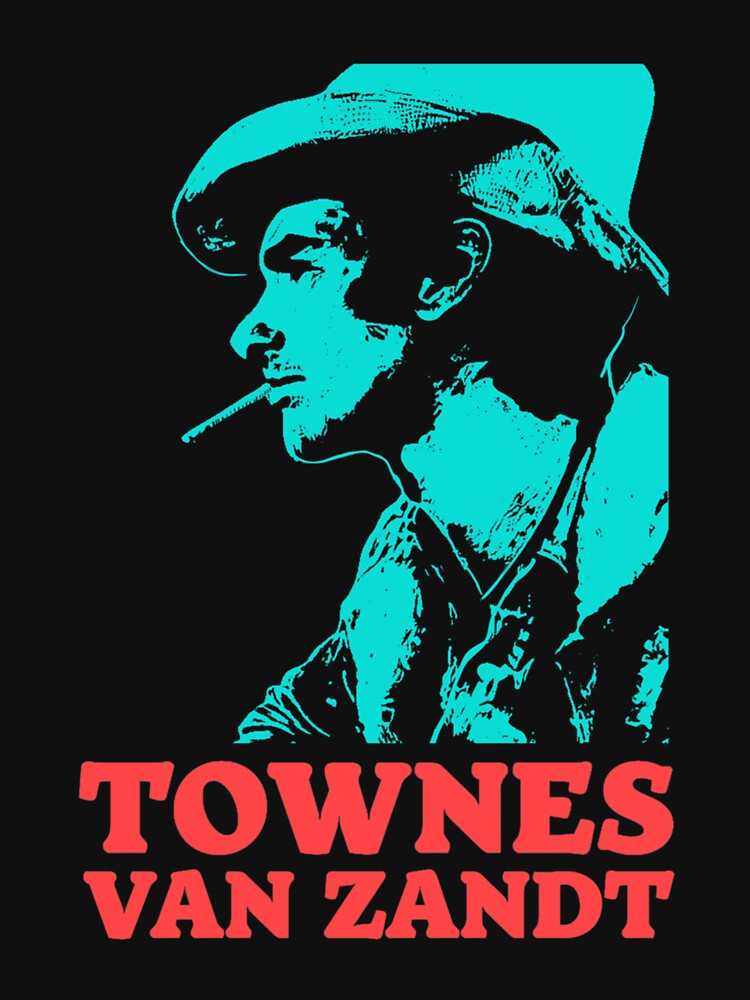 Townes Van Zandt _amp_ Art Shirt