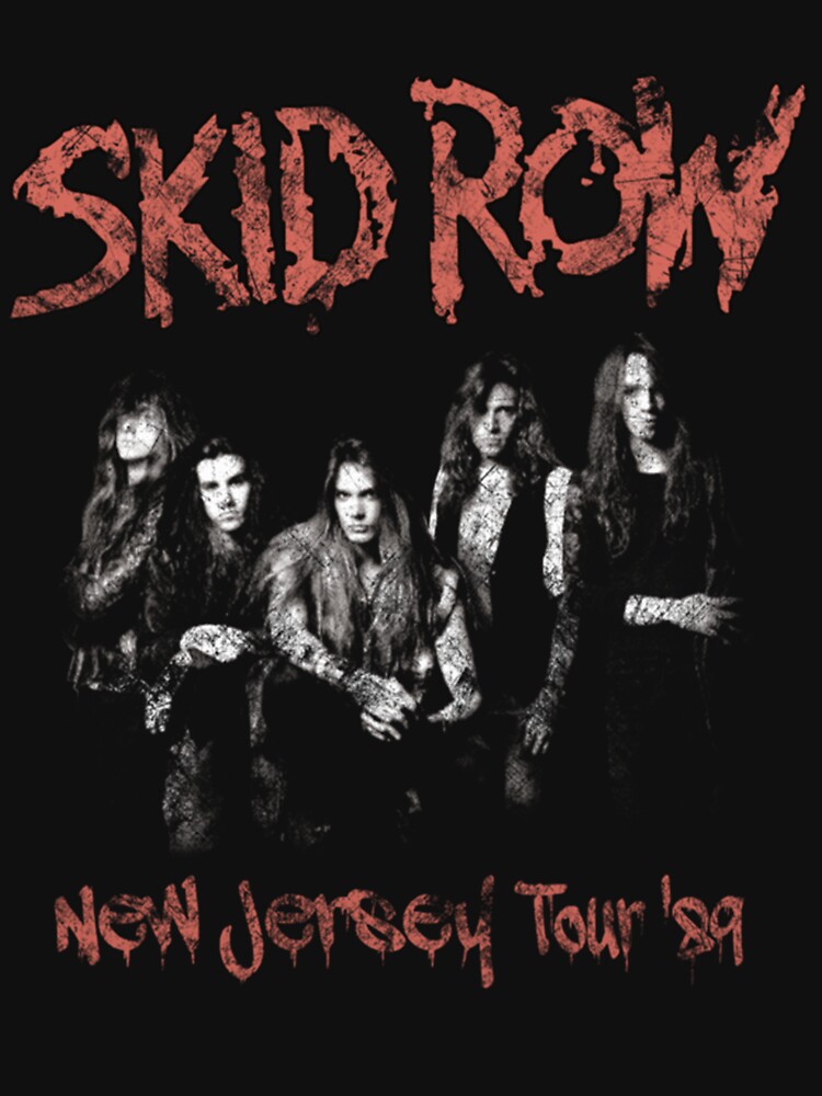 Rock Roll Hard Rock Sleaze Heavy Metal Skid Row Shirt