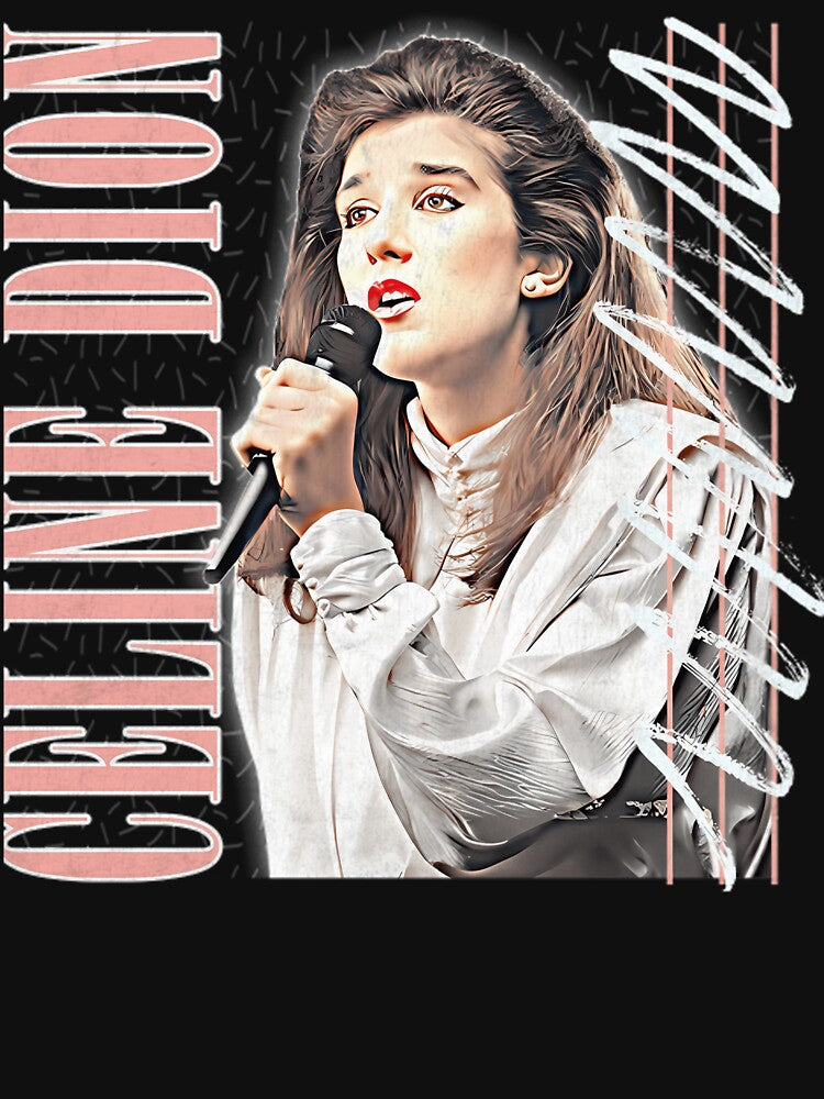 Pop Vocalist Style Portrait Shirt