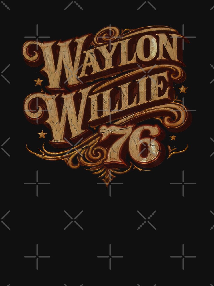 Waylon And Willie 76 Vintage 757 Shirt