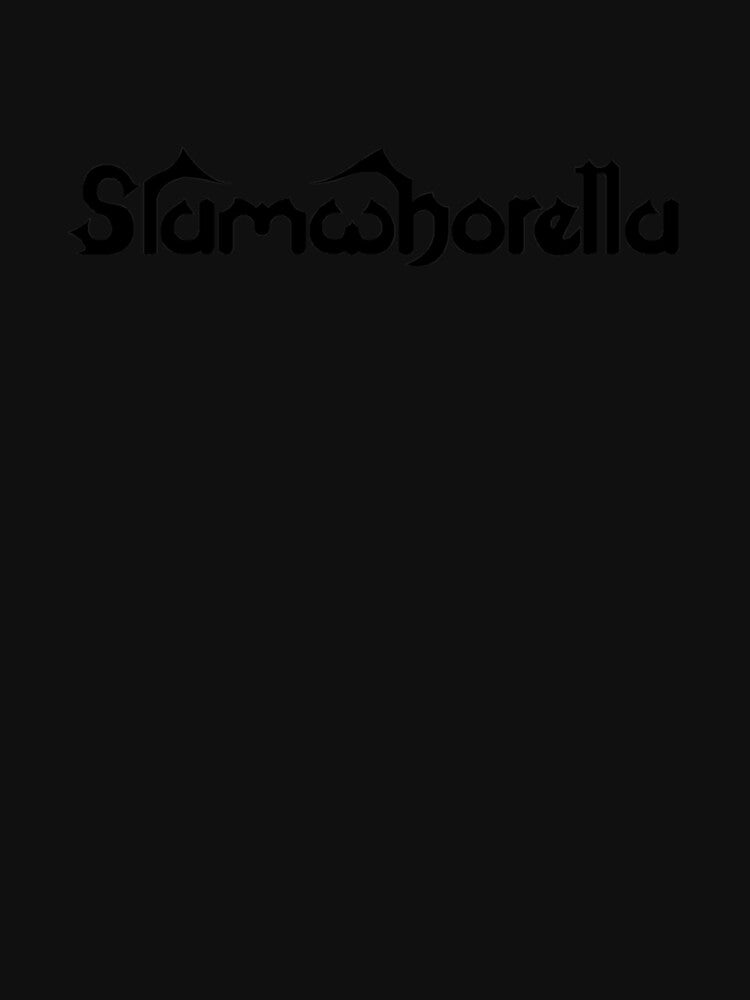 Slamwhorella Hair Metal Logo Black Font Pullover Shirt