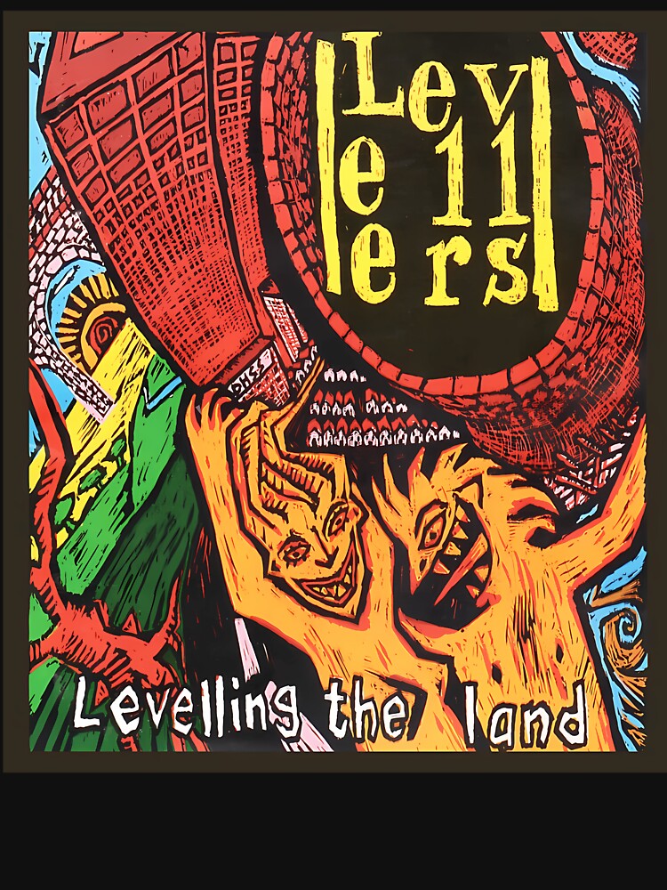 Levellers Levelling The Land Folk Rock Shirt