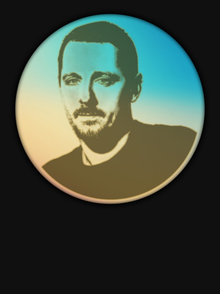 Country Singer Portrait Circle Badge Shirt