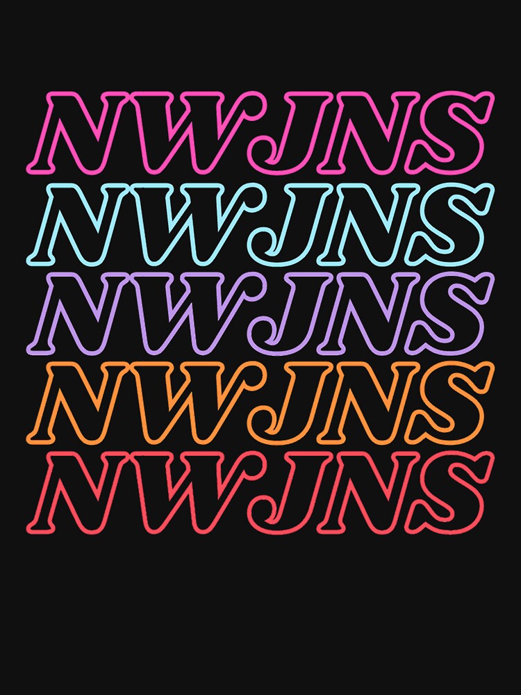 NewJeans NWJNS New Jeans Logo And Mascot Shirt