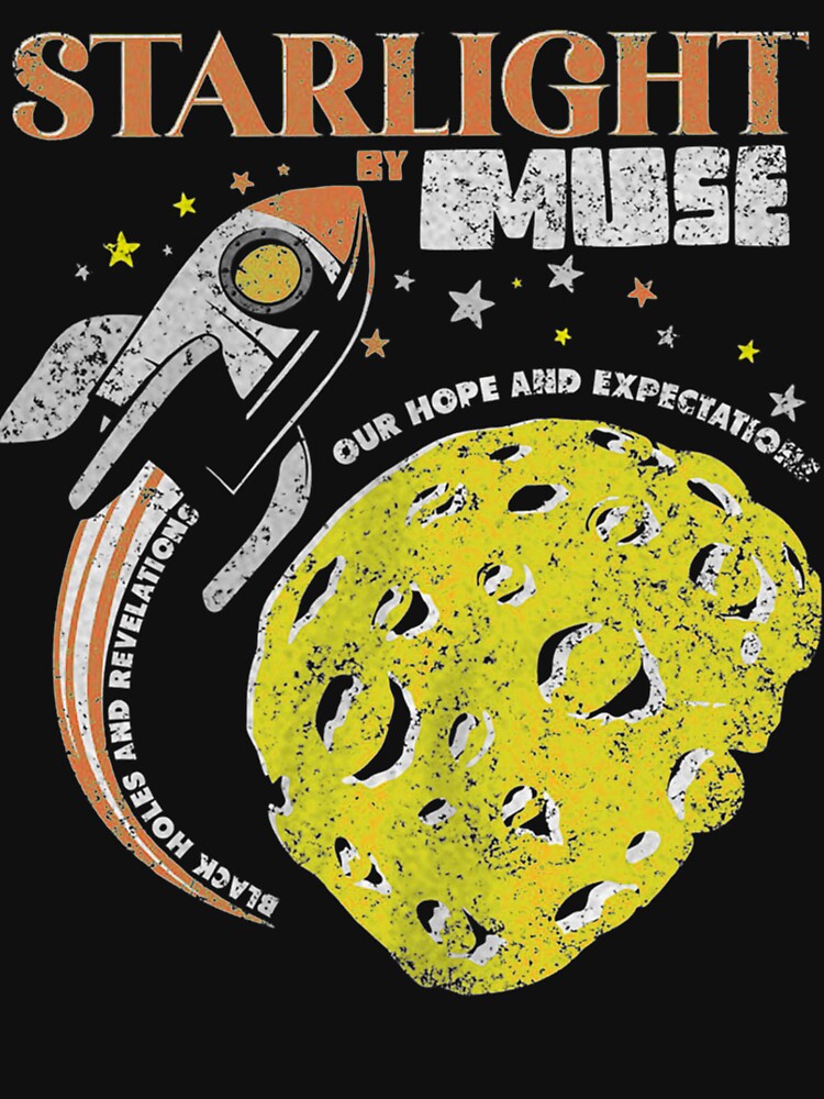 STARLIGHT Muse Rock Music Band Shirt