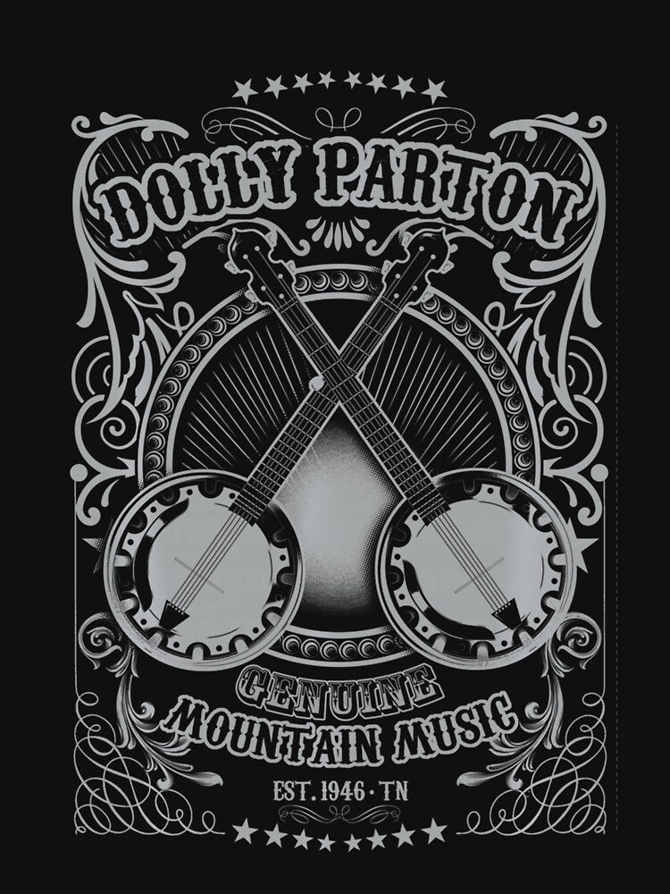 Dolly Parton Mountain Music Banjo Design Shirt