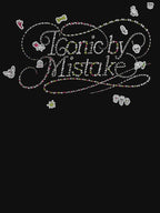 Iconic By Mistake Cute Y2K Doodle Aesthetic Graphic Shirt