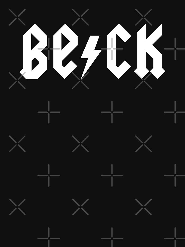 Beck Logo ACDC Mashup Shirt
