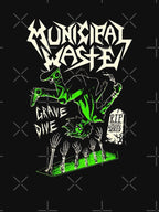 Silhouette Style Crossover Thrash Band Shirt
