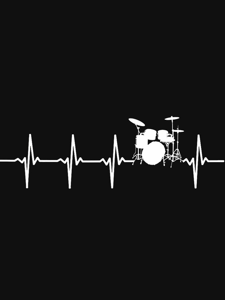 Drums Heartbeat For Drummers &amp Percussionists Shirt
