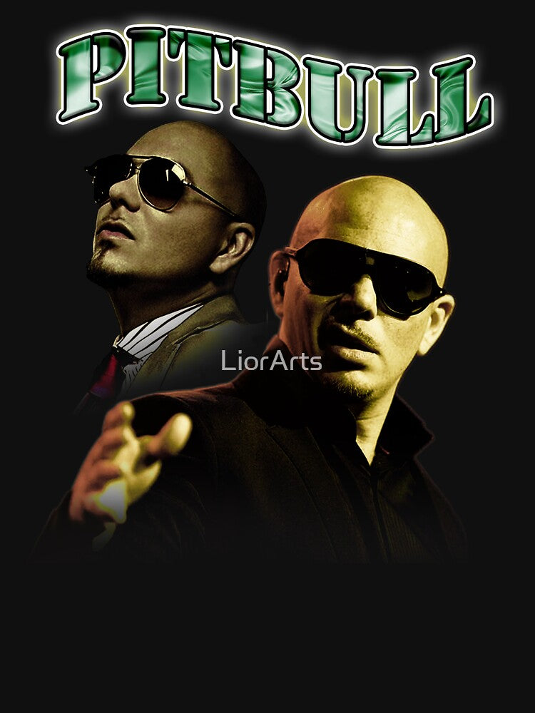 Pitbull Rap Bootleg Shirt